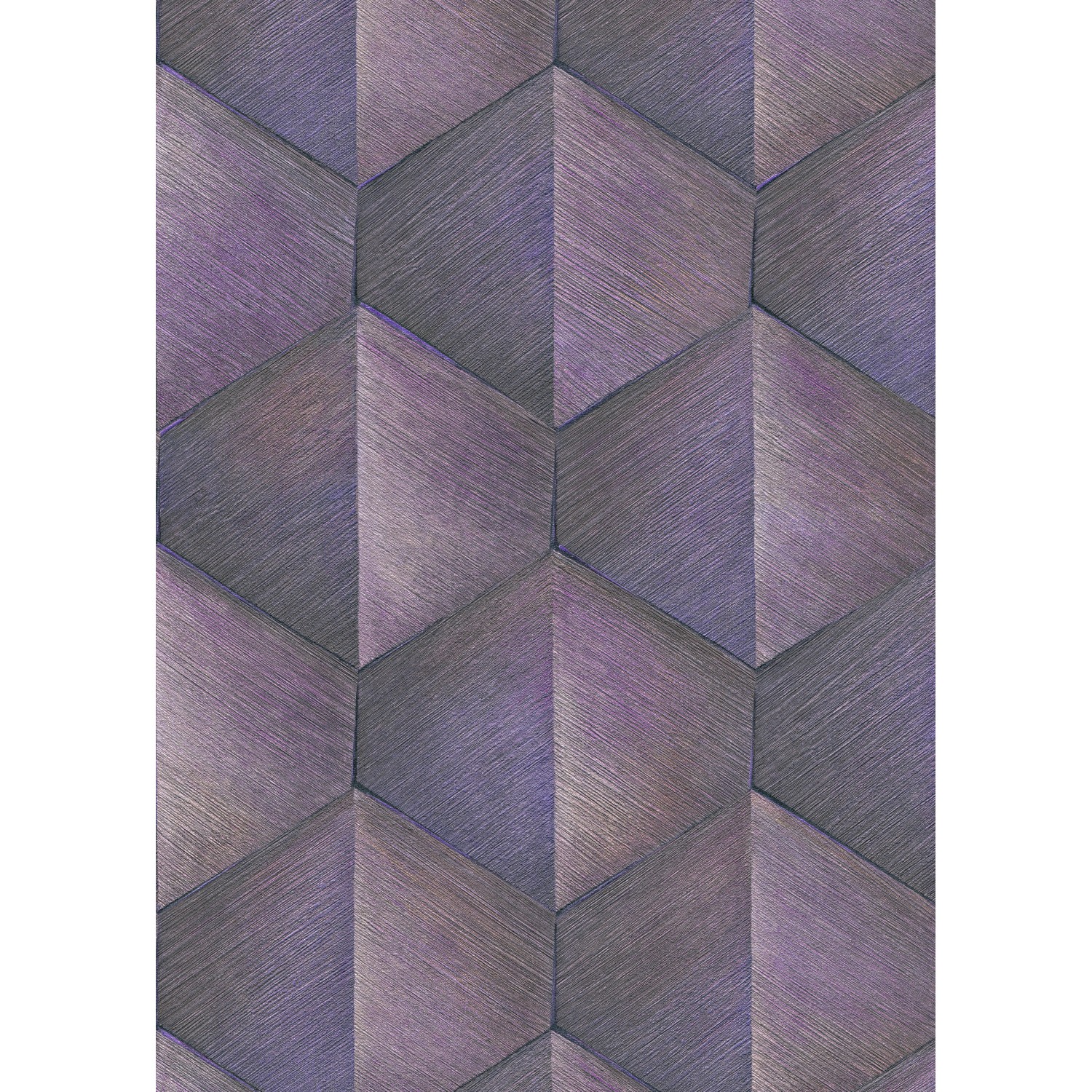 Guido Maria Kretschmer Vliestapete Prisma 10,05 m x 0,53 m Violett von Guido Maria Kretschmer