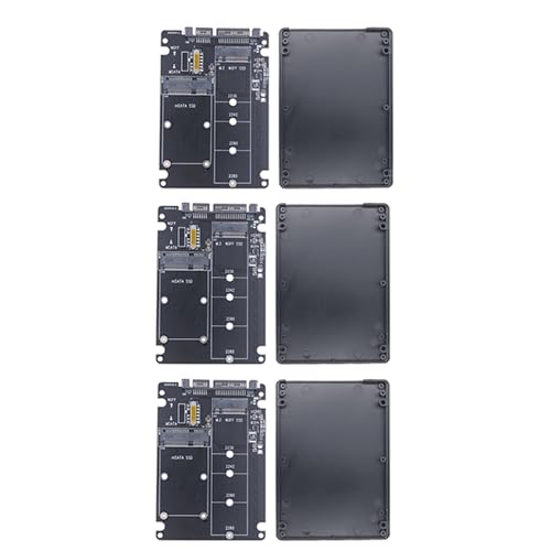 Guihydur 3X M.2 NGFF MSATA SSD zu SATA 3.0 Adapterkarte 2 im 1 Konverterkarte M.2 SSD Adapterkarte Externes FestplattengehäUse Guihydur 3X M.2 NGFF MSATA SSD zu SATA 3.0 Adapterkarte 2 im 1 Konverterkarte M.2 SSD Adapterkarte Externes FestplattengehäUse von Guihydur