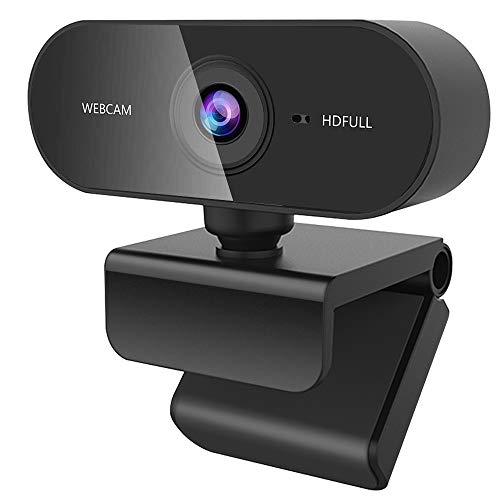 Dewanxin Webcam, USB Full HD 1080P Webcam mit geräuschunterdrückendem Mikrofon PC Laptop Desktop Webkamera mit 360 ° drehbarem Base Plug & Play für Videoanrufe, Live-Streaming, Spiele und Konferenzen Dewanxin Webcam, USB Full HD 1080P Webcam mit geräuschunterdrückendem Mikrofon PC Laptop Desktop Webkamera mit 360 ° drehbarem Base Plug & Play für Videoanrufe, Live-Streaming, Spiele und Konferenzen von Guijiyi