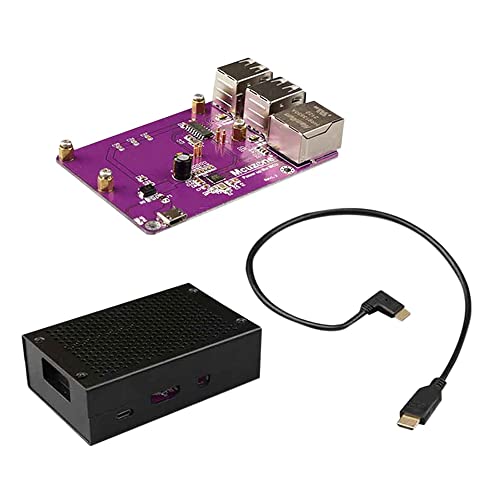 Guindxan Für Zero 2W auf 3B Board USB HUB 100Mbps Ethernet Erweiterungsplatine mit Aluminiumlegierungsgehäuse A Guindxan Für Zero 2W auf 3B Board USB HUB 100Mbps Ethernet Erweiterungsplatine mit Aluminiumlegierungsgehäuse A von Guindxan