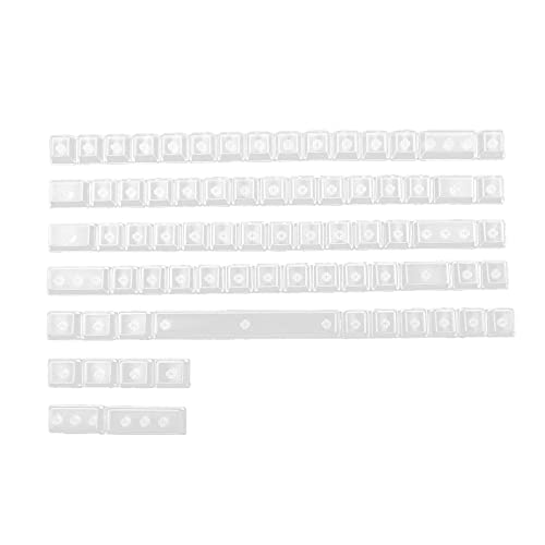 Guindxan Transparente Hintergrundbeleuchtung Tastenkappe Cherry Höhe für RK61 Gk61 Gk64 Gk68 Dz60 RK68 LK67 Gaming-Tastenkappen von Guindxan