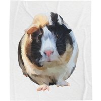 Millhouse Meerschweinchen Baby Samt Plüschdecke von GuineaPigFunStuff