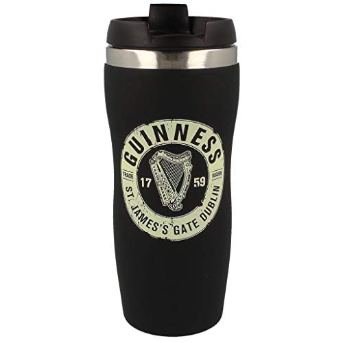 Guinness Bottle Top Travel Mug Tumbler With St James's Gate Design (300ml) von Guinness