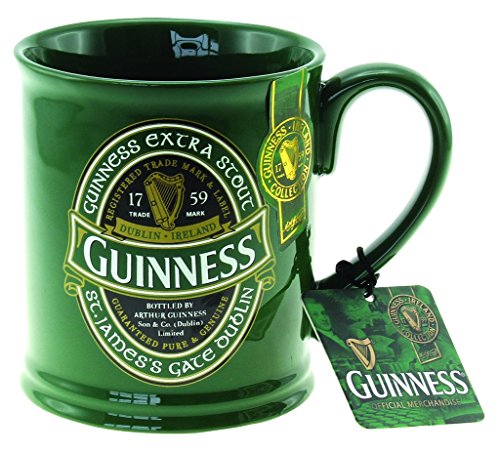 Guinness Green Collection Tankard Mug by Guinness Official Merchandise von Guinness