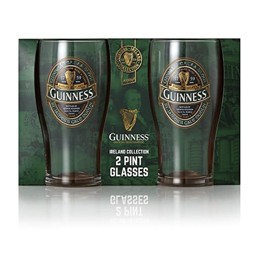 Guinness Irland Kollektion 2Pint Glas Pack von Guinness