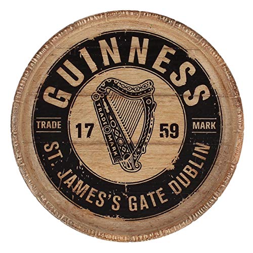 Guinness Official Merchandise St. James's Gate Dublin Label Design Kunstharz Magnet von Guinness