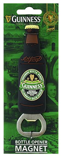 Magnetischer Flaschenöffner als PVC-Flasche mit Aufdruck „St James' Gate“ - „Guinness Ireland“-Kollektion von Guinness