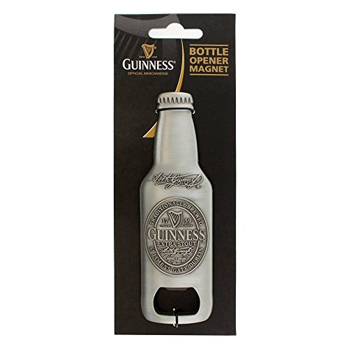 Guinness - 3D Bottle Shape Bottle Opener Souvenir Refrigerator Magnet von Guinness