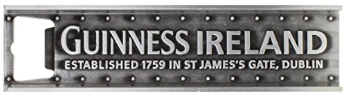 Guinness Balken-Stil Flaschenöffner aus Metall als Magnet mit Text Guinness Ireland von Guinness