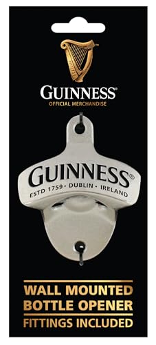 Guinness Flaschenöffner zur Wandbefestigung mit Zwei Schrauben von Guinness