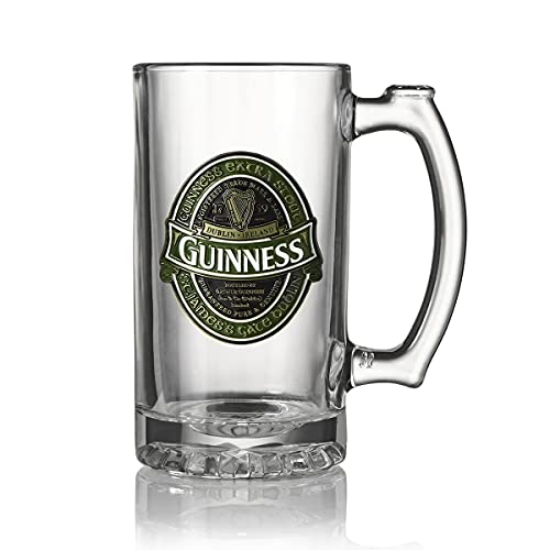 Guinness Ireland Collection - Glass Tankard with Metal Badge von Guinness