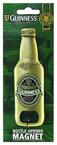 Guinness Irland 3D Metall Magnet Flaschenöffner von Guinness