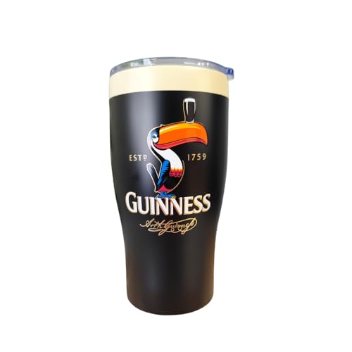 Guinness Toucan Reisebecher in Pint-Form, isoliert von Guinness