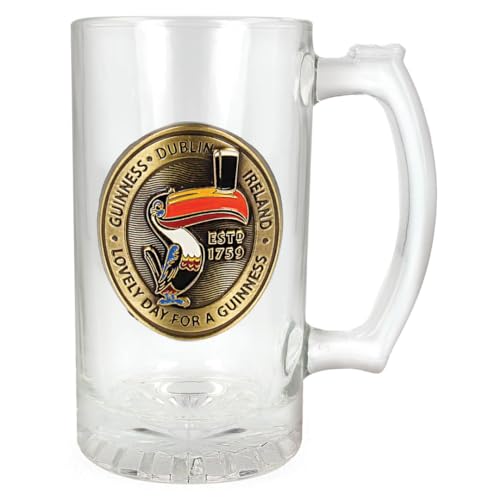 Guinness Tukan Bierkrug Glas von Guinness