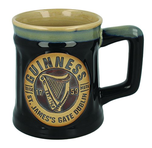 Guinness Shamrock Gift Company Label Pottery Tasse von Guinness