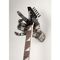 Hand Des Mummy Monsters Guitargrip Wandhalterung Zur Anzeige Von Instrumenten - Rechter Griff von GuitarGrips