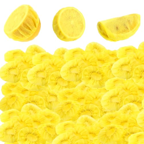 Gulfmew 200 Stück Lemon Wedge Stretch Wraps Covers Lemon Nets Bag Covers for Squeezing for Seed Free Squeezing of Halves or Wedge, Yellow Gulfmew 200 Stück Lemon Wedge Stretch Wraps Covers Lemon Nets Bag Covers for Squeezing for Seed Free Squeezing of Halves or Wedge, Yellow von Gulfmew