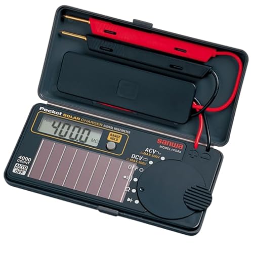 GuliTech Japan Sanwa PS8a Digital Multimeter für Taschentyp, Solarladebatterie DMM, Widerstand auf OiDiode Test (PS8a) von GuliTech