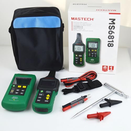 GuliTech MS6818 Netzwerkkabel Tester Portable Professional Draht & Kabel-Tester Draht Kabel Tracker Metall Rohrlocator Detector Tester Line Tracker von GuliTech