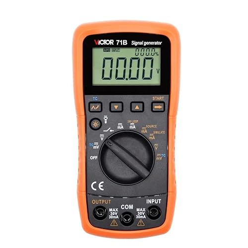 GuliTech VICTOR/RuoShui Multifunction Calibration 71B/71A 4-20mA Signal Generator DDS Multifunction Calibration Current Voltage Signal Pressure Thermocouple Signal Source(VICTOR 71B) von GuliTech