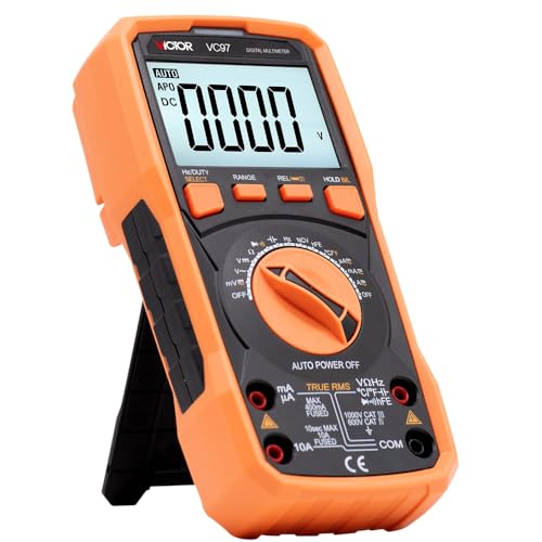 GuliTech VICTOR/RuoShui VC97 True RMS 3999 display auto range digital multimeter capacitance frequency resistance temperature multimeters tester(VICTOR VC97) von GuliTech