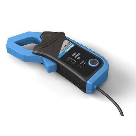 GuliTech oscilloscope Probe AC/DC Current Clamp probe Hantek CC-65 CC-650 CC-800 20KHz/400Hz Bandwidth 1mV/10mA 65A/650A/800A with BNC plug(CC-65) von GuliTech