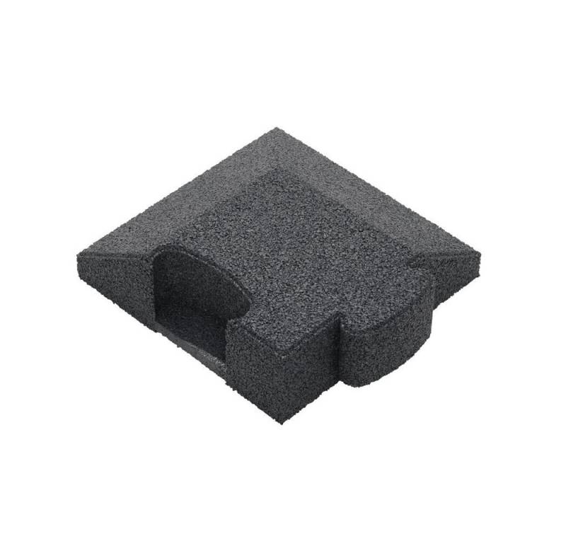 Gum-Tech Bodenschutzmatte Eckstück Abgeschrägt für Fallschutzplatten, Passend für Gum-Tech „Fallschutzplatte „Puzzle mat 3D“ Gum-Tech Bodenschutzmatte Eckstück Abgeschrägt für Fallschutzplatten, Passend für Gum-Tech „Fallschutzplatte „Puzzle mat 3D“ von Gum-Tech