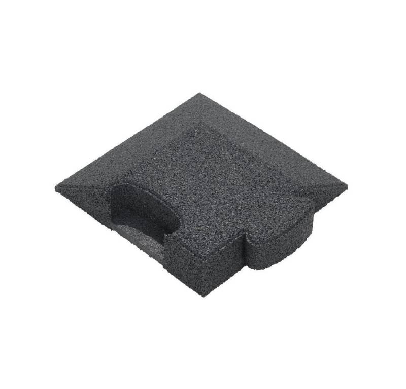 Gum-Tech Bodenschutzmatte Eckstück Abgeschrägt für Fallschutzplatten, Passend für Gum-Tech „Fallschutzplatte „Puzzle mat 3D“ Gum-Tech Bodenschutzmatte Eckstück Abgeschrägt für Fallschutzplatten, Passend für Gum-Tech „Fallschutzplatte „Puzzle mat 3D“ von Gum-Tech
