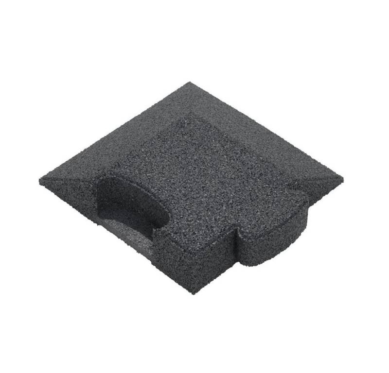 Gum-Tech Bodenschutzmatte Eckstück Abgeschrägt für Fallschutzplatten, Passend für Gum-Tech „Fallschutzplatte „Puzzle mat 3D“ Gum-Tech Bodenschutzmatte Eckstück Abgeschrägt für Fallschutzplatten, Passend für Gum-Tech „Fallschutzplatte „Puzzle mat 3D“ von Gum-Tech