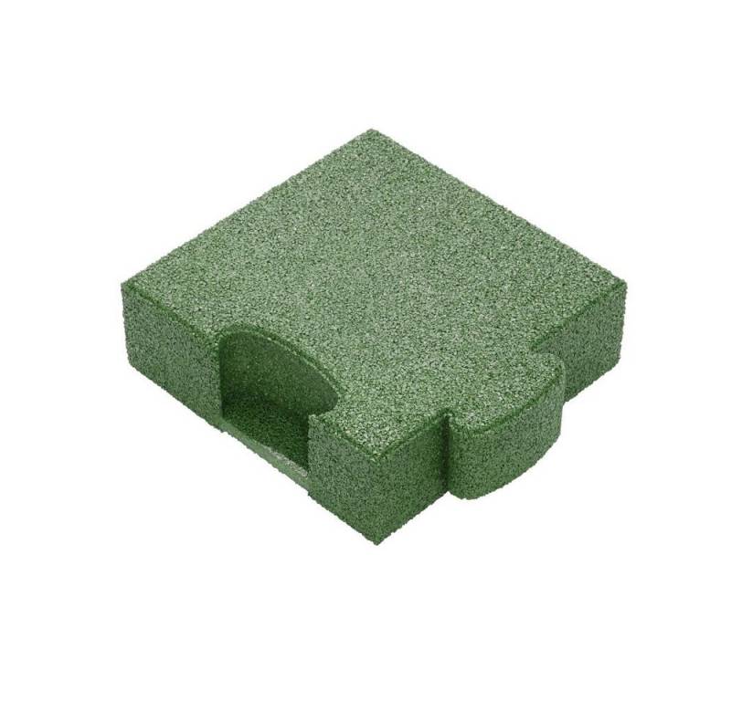 Gum-Tech Bodenschutzmatte Eckstück Gerade für Fallschutzplatten, 25x25 cm, Geeignet für Gum-Tech Fallschutzplatte „Puzzle mat 3D“ Gum-Tech Bodenschutzmatte Eckstück Gerade für Fallschutzplatten, 25x25 cm, Geeignet für Gum-Tech Fallschutzplatte „Puzzle mat 3D“ von Gum-Tech