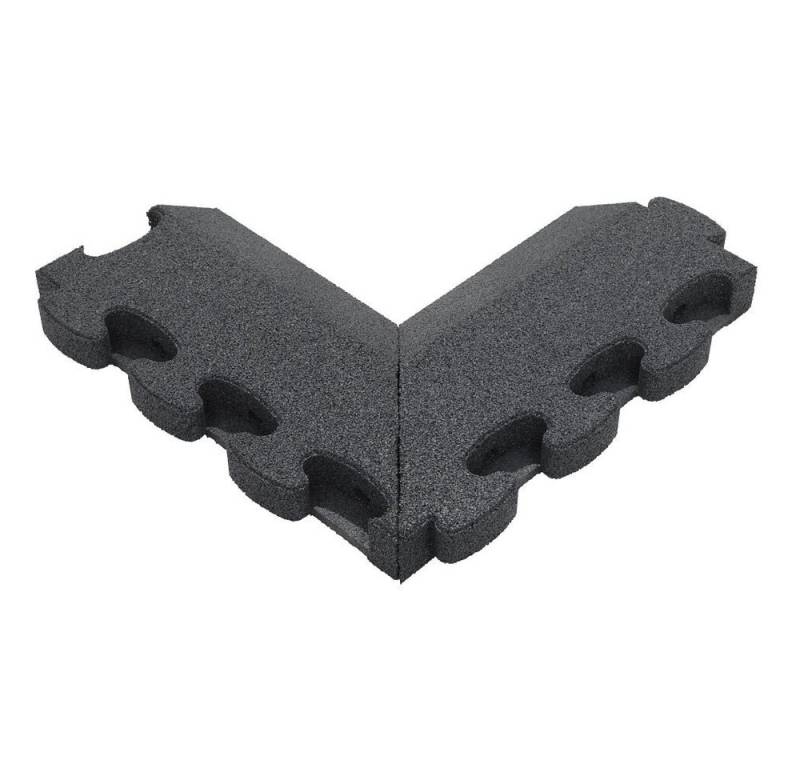 Gum-Tech Bodenschutzmatte Negatives Eckstück Abgeschrägt für Fallschutzplatten, Geeignet für Gum-Tech Fallschutzplatte „Puzzle mat 3D“ Gum-Tech Bodenschutzmatte Negatives Eckstück Abgeschrägt für Fallschutzplatten, Geeignet für Gum-Tech Fallschutzplatte „Puzzle mat 3D“ von Gum-Tech