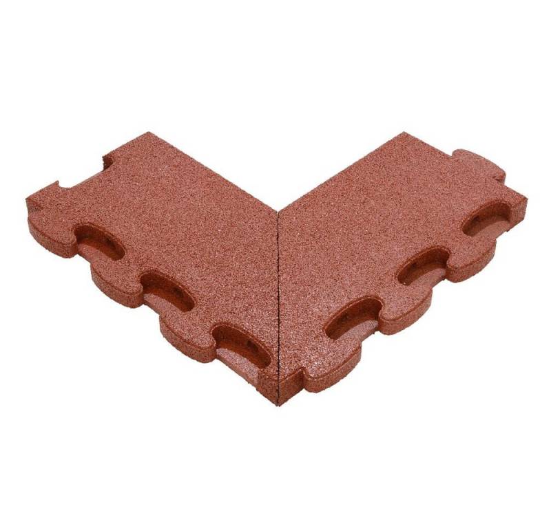 Gum-Tech Bodenschutzmatte Negatives Eckstück Gerade für Fallschutzplatten, Geeignet für Gum-Tech Fallschutzplatte „Puzzle mat 3D“ Gum-Tech Bodenschutzmatte Negatives Eckstück Gerade für Fallschutzplatten, Geeignet für Gum-Tech Fallschutzplatte „Puzzle mat 3D“ von Gum-Tech