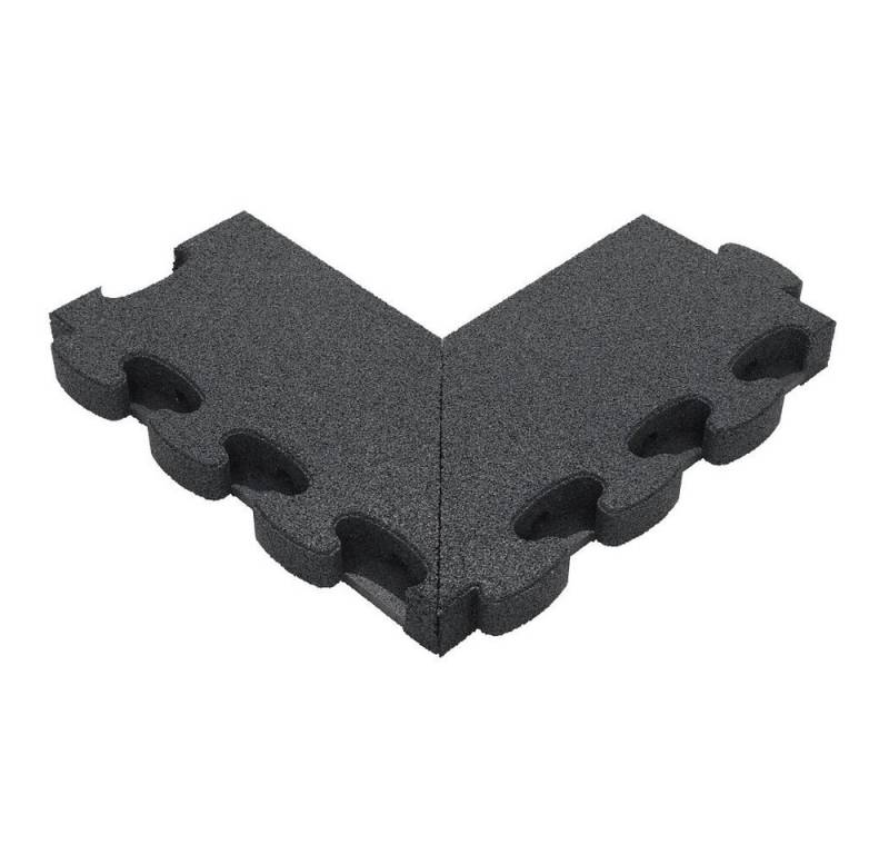 Gum-Tech Bodenschutzmatte Negatives Eckstück Gerade für Fallschutzplatten, Geeignet für Gum-Tech Fallschutzplatte „Puzzle mat 3D“ Gum-Tech Bodenschutzmatte Negatives Eckstück Gerade für Fallschutzplatten, Geeignet für Gum-Tech Fallschutzplatte „Puzzle mat 3D“ von Gum-Tech