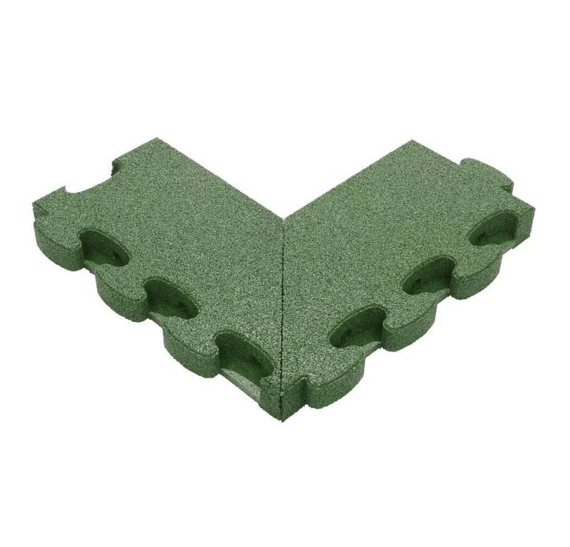Gum-Tech Bodenschutzmatte Negatives Eckstück Gerade für Fallschutzplatten, Geeignet für Gum-Tech Fallschutzplatte „Puzzle mat 3D“ Gum-Tech Bodenschutzmatte Negatives Eckstück Gerade für Fallschutzplatten, Geeignet für Gum-Tech Fallschutzplatte „Puzzle mat 3D“ von Gum-Tech