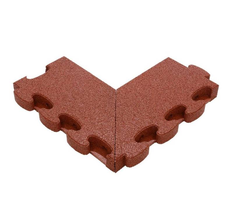 Gum-Tech Bodenschutzmatte Negatives Eckstück Gerade für Fallschutzplatten, Geeignet für Gum-Tech Fallschutzplatte „Puzzle mat 3D“ Gum-Tech Bodenschutzmatte Negatives Eckstück Gerade für Fallschutzplatten, Geeignet für Gum-Tech Fallschutzplatte „Puzzle mat 3D“ von Gum-Tech