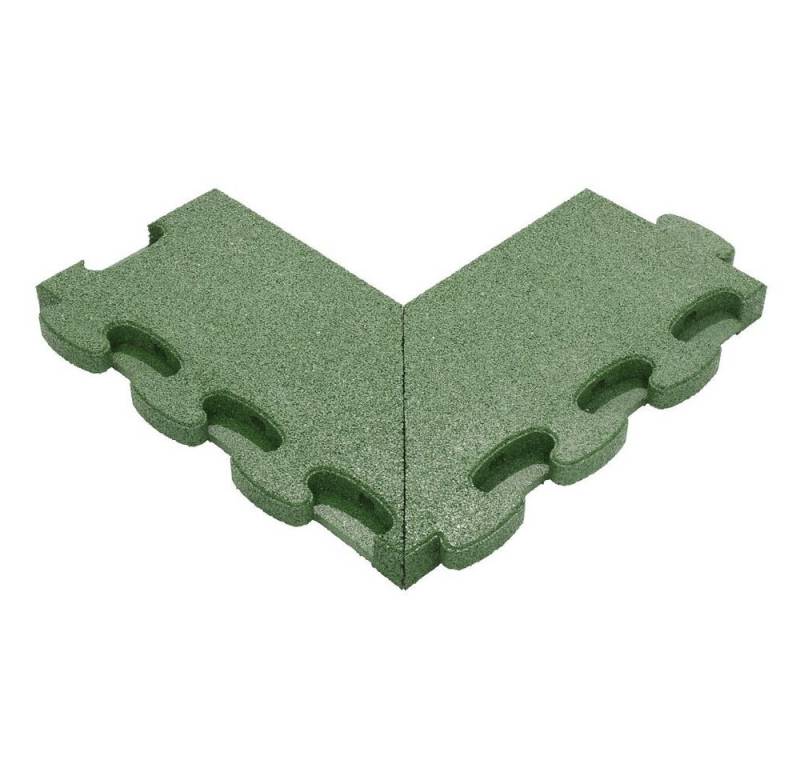Gum-Tech Bodenschutzmatte Negatives Eckstück Gerade für Fallschutzplatten, Geeignet für Gum-Tech Fallschutzplatte „Puzzle mat 3D“ Gum-Tech Bodenschutzmatte Negatives Eckstück Gerade für Fallschutzplatten, Geeignet für Gum-Tech Fallschutzplatte „Puzzle mat 3D“ von Gum-Tech