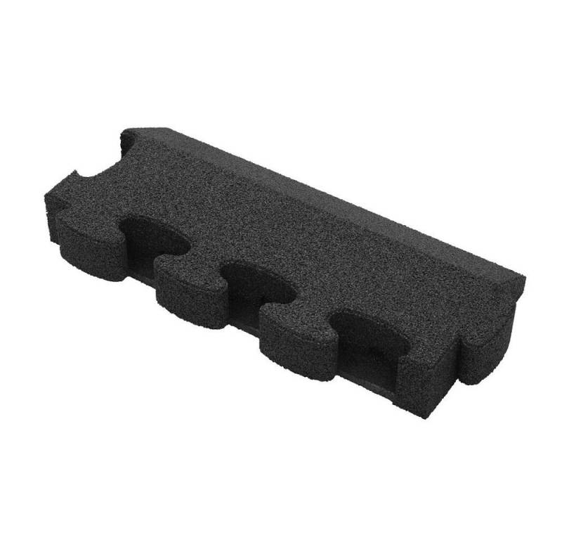 Gum-Tech Bodenschutzmatte Randstück Abgeschrägt für Fallschutzplatten, Passend für Gum-Tech „Fallschutzplatte „Puzzle mat 3D“ Gum-Tech Bodenschutzmatte Randstück Abgeschrägt für Fallschutzplatten, Passend für Gum-Tech „Fallschutzplatte „Puzzle mat 3D“ von Gum-Tech