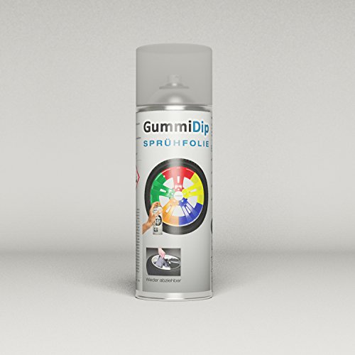 Gummi Dip 1 Dose Sprühfolie Flüssiggummi Spray 400 ml transparent matt Gummi Dip 1 Dose Sprühfolie Flüssiggummi Spray 400 ml transparent matt von Gummi Dip