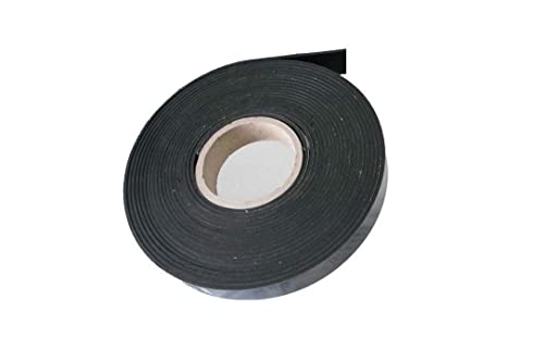 Vollgummi, ca. 4,60 Meter x 20 x 1 mm, Gummistreifen Gummiprofil EPDM Vollgummistreifen Hartgummi selbstklebend, von Gummifritz24de