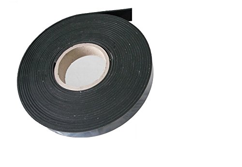 (2,59 €/m) Vollgummi, ca. 9,6 Meter x 30 x 3 mm, Gummistreifen Gummiprofil EPDM Hartgummi Vollgummidichtband, selbstklebend, von Gummifritz24de