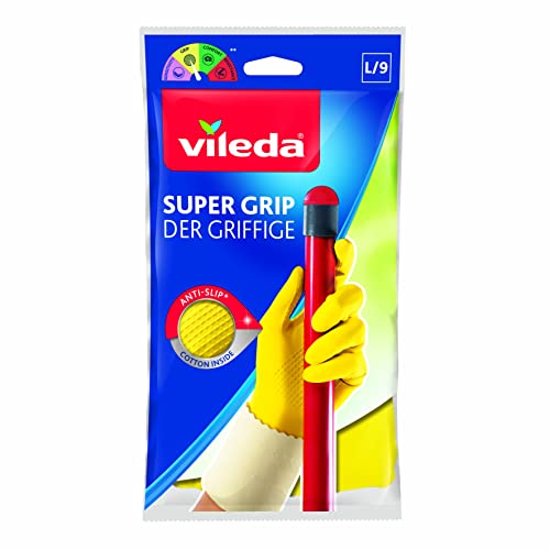 Gummihandschuh Vileda Der Griffige Universal Grip, L, groß von Vileda