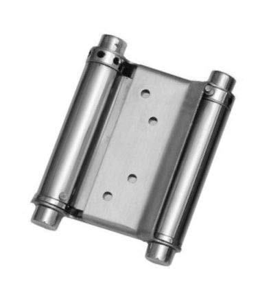 Gummiprodukt Pendel Edelstahl Pendeltürscharnier 8 verschiedenen Modellen (Doppel 73mm) von Gummiprodukt