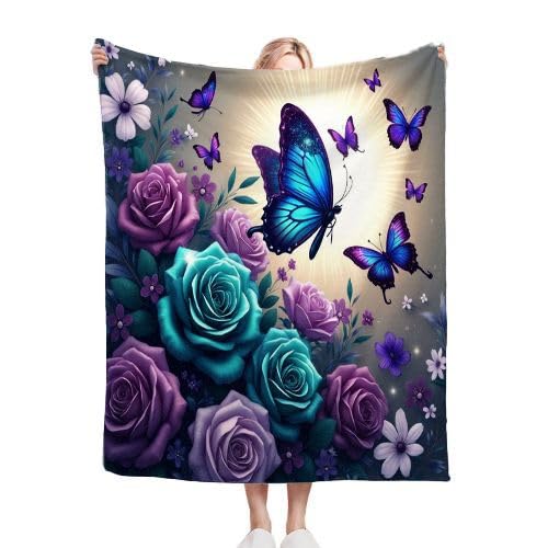 Gumntun Kuscheldecke 150x200 cm Rosa Schwein, Warm Flauschige Decke TV-Decke Mikrofaserdecke, 3D Bedruckt Flauschige Plüsch Decke für Familie Mutter Papa Kinder Ehefrau Freunde f288 von Gumntun