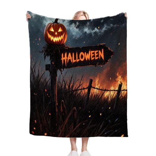 Gumntun Kuscheldecke 200x220 cm Halloween-Verkehrsschild, Exquisite und Warme Fleecedecke für Bett Sofa Schlafzimmer, Weiche Flauschig Plüsch Decke 200x220 cm für Ganze Saison Gumntun Kuscheldecke 200x220 cm Halloween-Verkehrsschild, Exquisite und Warme Fleecedecke für Bett Sofa Schlafzimmer, Weiche Flauschig Plüsch Decke 200x220 cm für Ganze Saison von Gumntun