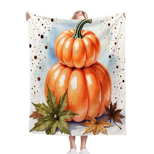 Gumntun Kuscheldecke 200x220 cm Handgemalte KüRbis-Illustration, Exquisite und Warme Fleecedecke für Bett Sofa Schlafzimmer, Weiche Flauschig Plüsch Decke 200x220 cm für Ganze Saison Gumntun Kuscheldecke 200x220 cm Handgemalte KüRbis-Illustration, Exquisite und Warme Fleecedecke für Bett Sofa Schlafzimmer, Weiche Flauschig Plüsch Decke 200x220 cm für Ganze Saison von Gumntun