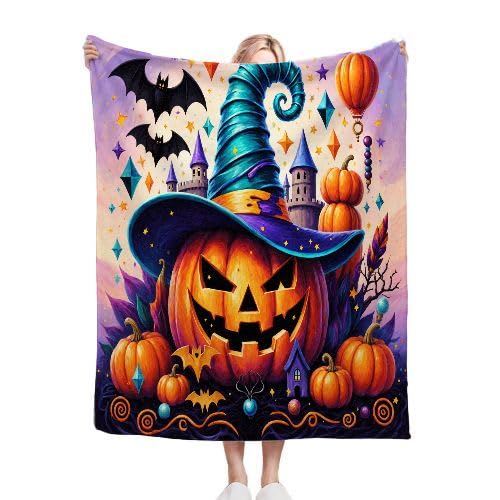 Gumntun Kuscheldecke Kinder 130x150 cm KüRbis mit Blauem Hut, Sofa Couch Wohn Bett Fleecedecke für Geschenke, Sofadecke Kinderdecke für Mädchen Junge Passend zu Allen Jahreszeiten Gumntun Kuscheldecke Kinder 130x150 cm KüRbis mit Blauem Hut, Sofa Couch Wohn Bett Fleecedecke für Geschenke, Sofadecke Kinderdecke für Mädchen Junge Passend zu Allen Jahreszeiten von Gumntun