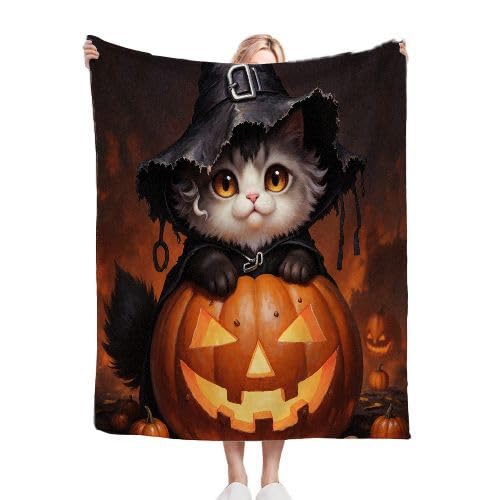 Gumntun Kuscheldecke Kinder 75x100 cm Halloween-Katze, Exquisite und Warme Kiddecke für Ganzjahreszeiten, Universale Leichte 75x100 cm Wohndecke für Ganze Saison_h124 Gumntun Kuscheldecke Kinder 75x100 cm Halloween-Katze, Exquisite und Warme Kiddecke für Ganzjahreszeiten, Universale Leichte 75x100 cm Wohndecke für Ganze Saison_h124 von Gumntun