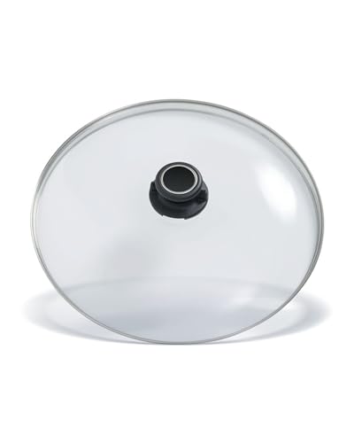Original Gundel GLASDECKEL, rund, Ø 32 cm, Sicherheitsglas, backofenfest, entlüftbar von Gundel Pfannen