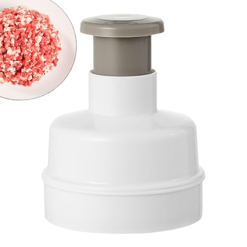 Burger -Drucker, 5,12 Zoll Nicht -Stick Burger Formpastetchen -Maker für Fleisch, ergonomisches Grillwerkzeug mit einfachem Griff, Pastetchenpresse für Home Kitchen BBQ Camping Tailgate von Gungtj