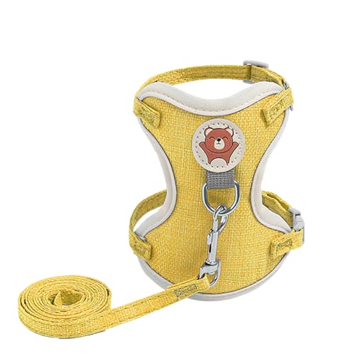 Cat Vest Harness, Pets Vest Rope, Breathable Adjustable Outdoor Harnesses, Fashionable Soft Mesh for Puppy, Kitten, Rabbit, Small Pet Walking and Training Use, Lightweight Secure Fit Cat Vest Harness, Pets Vest Rope, Breathable Adjustable Outdoor Harnesses, Fashionable Soft Mesh for Puppy, Kitten, Rabbit, Small Pet Walking and Training Use, Lightweight Secure Fit von Gungtj